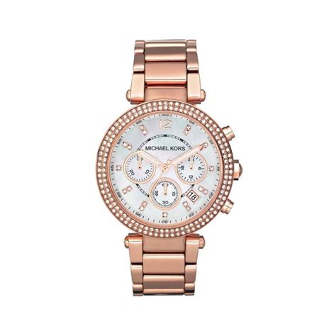 michael kors parker watch pink|michael kors watches mk5491.